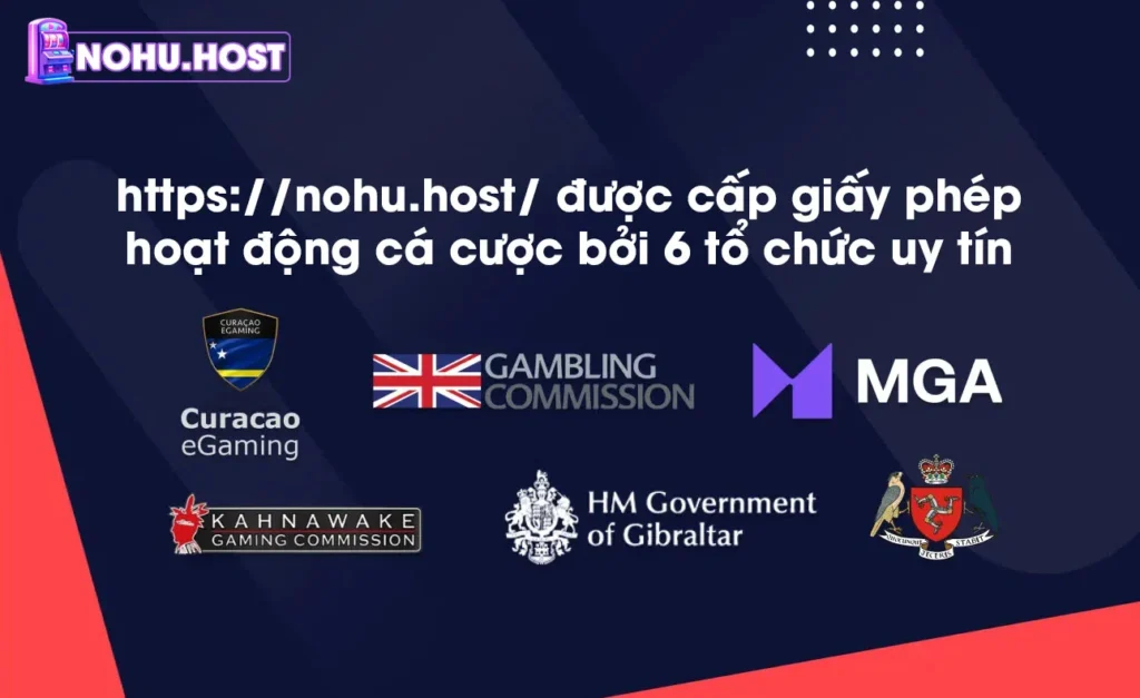 KUBET được cấp giấy phép hoạt động cá cược bởi 6 tổ chức uy tín